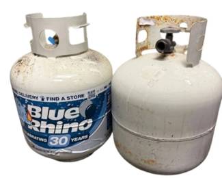 Two Propane Tanks