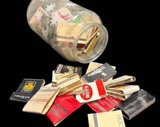 Mystery Vintage Match Books