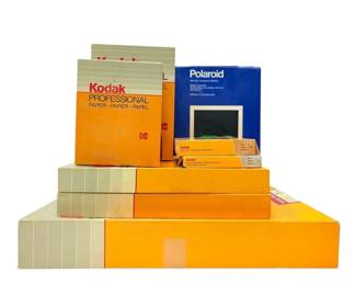 Kodak Professional Polyfiber Paper And Polaroid Instant Sheet Film