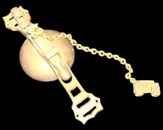 Vintage San Francisco Brass Doorbell