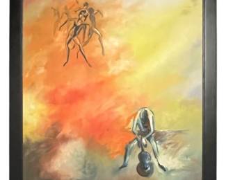 Marie Renyer Original Abstract Painting