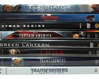 ActionPacked SciFi Superhero DVDs