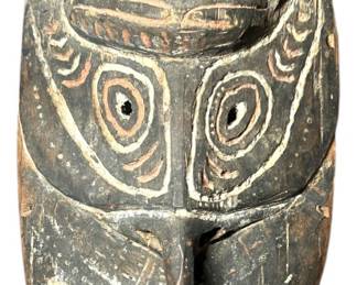HandCarved Papua New Guinea Tribal Mask