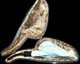 Vintage Meerschaum Pipe from Turkey