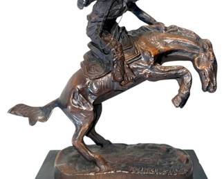 Frederic Remington The Broncho Buster