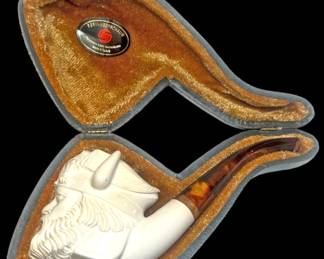 Servi Meerschaum Viking Head Pipe