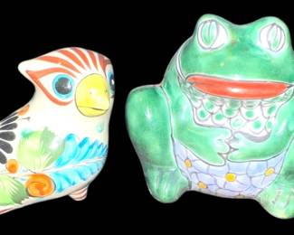 TalaveraStyle Mexican Pottery Figures