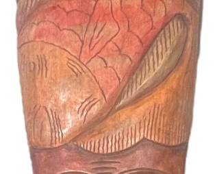 HandCarved Dominican Republic Mask