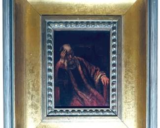 Vintage Framed Rembrandt Reproduction
