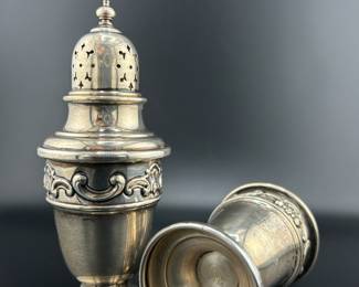 Gorham Sterling Silver Salt and Pepper Shakers 1138