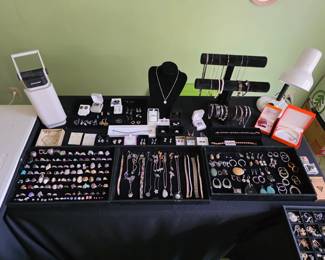 These are the sterling silver items available!