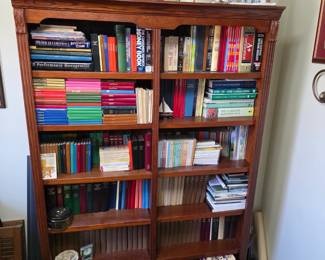 Great wooden book shelf!