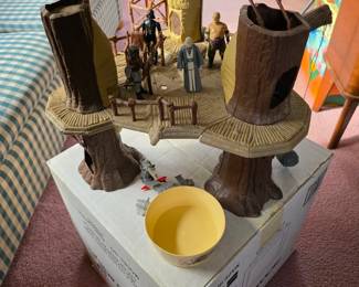 STAR WARS Playset EWOK VILLAGE 1983 Kenner