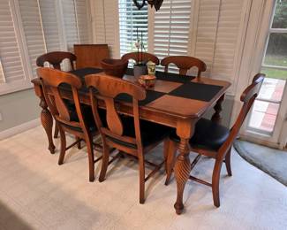 Ethan Allen British Classics 7-piece dining set