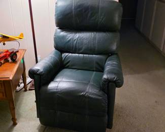 La-Z-Boy leather reclining rocking chair