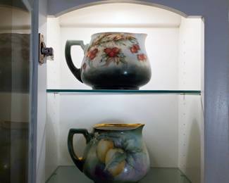 Limoges and Bavarian porcelain pottery