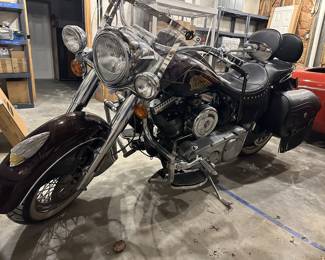 2003 Chief Indian motorcycle, recently serviced, less than 4k miles.