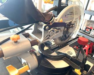 one of two chop saws, tested working, priced to move