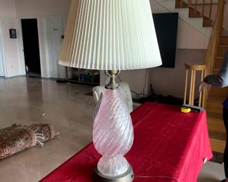 murano barovier toso vintage lamp