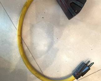 so many extension cords, some heavy duty