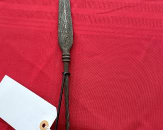 iron java spear point, 19th century