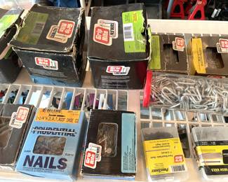 nails, screws, etc.