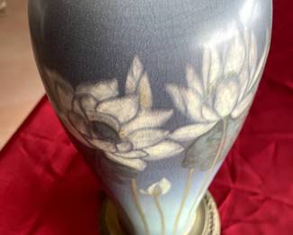 1922 rockwood lamp signed by harriet elizabeth wilcox 