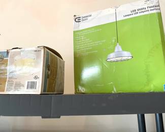 light fixtures (we also have many lightbulbs for sale)