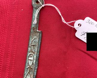 chinese "coin" knife