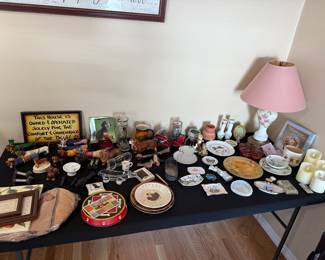 Collection of Dachshund memorabilia