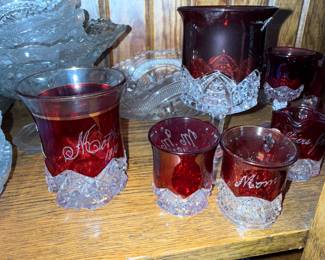 Ruby Red Flash Glass