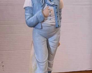 RW Bisque Victorian Figurine Signed And Numbered