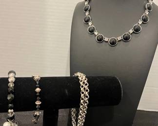 Black Silver Jewelry