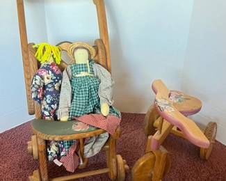 Rosemal Bike Stroller W 2 Dolls