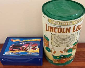 Hot Wheel Collection W Lincoln Logs