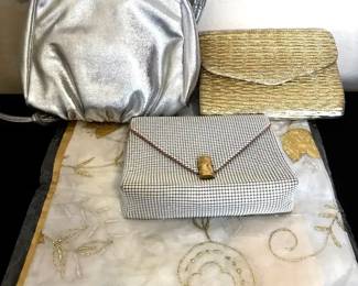 Vintage Silver And Gold Purses Plus