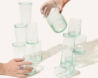 Voyage Web Product Cocktail Glasses Small Large Carafe