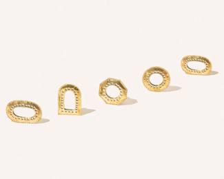 Voyage Web Product Mini Brass Mirror Shapes