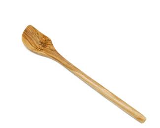 Olive wood spoonspatulaLeft30x4cm Olive Tree  Handmade Olive Wood