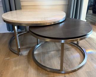 Eldren Tobacco Nesting Cocktail Table