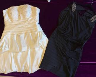 Sassy Formal Attire In Black And White