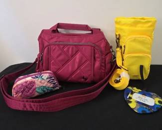 LUG Rumble Quilted Satchel Bag, LUG Huggie XL Cross Body Bottle Holder, Accessories Bag Luggage