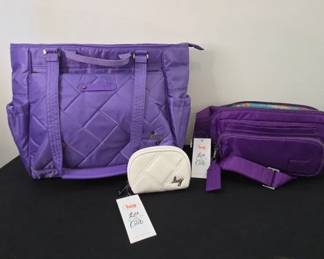 2 New LUG Life Bags And Large Gently Used Tote