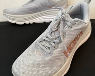 Light Grey Gaviota 5 Style HOKA Running Shoes Size 10.5 Women