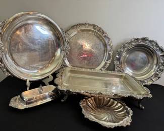 Entertainment Silver Silverplated Mystery Lot