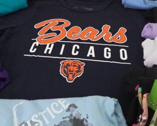 Chicago Bears NFL Womans Tshirt, Tshirts And Super Soft Leggins