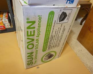 New solar sun oven