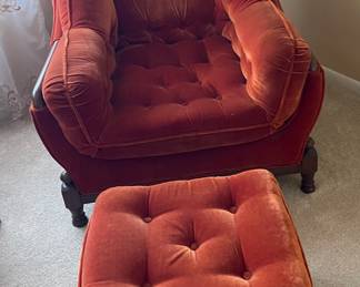 Chair & ottoman