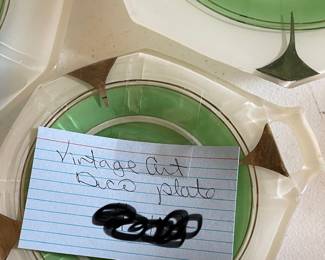 Vintage Art Deco plate 