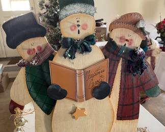 Wooden Christmas Decor. 